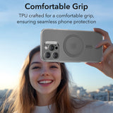 Husa de protectie ESR Zero HaloLock compatibil cu iPhone 16 Pro Max, Frosted Grey