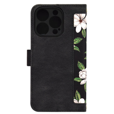 Husa de protectie Techsuit FlipCraft compatibil cu iPhone 14 Pro, Flowers of the Dawn