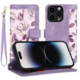 Husa de protectie Techsuit FlipCraft compatibil cu iPhone 14 Pro, Mysterious Purple