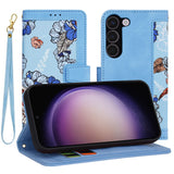Husa de protectie Techsuit FlipCraft compatibil cu Samsung Galaxy S23, Vibrant Blue
