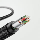 Adaptor Ugreen Audio Cable Aluminium Shell US315 (70509), Lightning to Jack 3.5mm, MFi Certified, 1m, Negru
