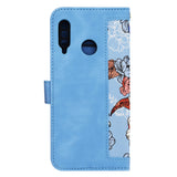 Husa de protectie Techsuit FlipCraft compatibil cu Huawei P30 Lite / P30 Lite New Edition, Vibrant Blue