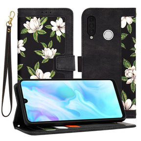 TechSuit Husa de protectie Techsuit FlipCraft compatibil cu Huawei P30 Lite / P30 Lite New Edition, Flowers of the Dawn