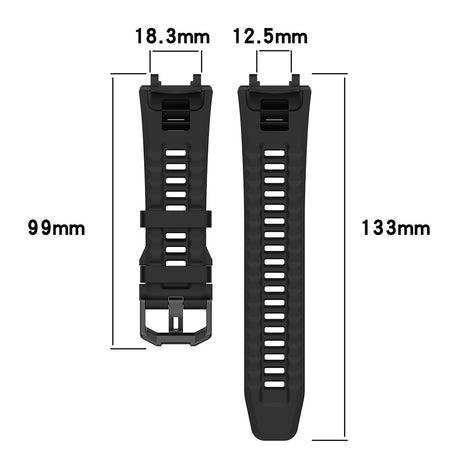 Curea smartwatch Techsuit Watchband (W067) compatibil cu Amazfit T-Rex 2 / 2 Ocean Blue, Mov