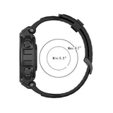 Curea smartwatch Techsuit Watchband (W067) compatibil cu Amazfit T-Rex / T-Rex Pro, Negru