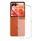 Husa de protectie Techsuit Clear Silicone compatibil cu Motorola Razr 50 / Razr 60, Transparent