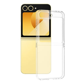 Husa de protectie Techsuit Clear Silicone compatibil cu Samsung Galaxy Z Flip6 / Flip7 FE, Transparent