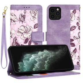 Husa de protectie Techsuit FlipCraft compatibil cu iPhone 11 Pro Max, Mysterious Purple