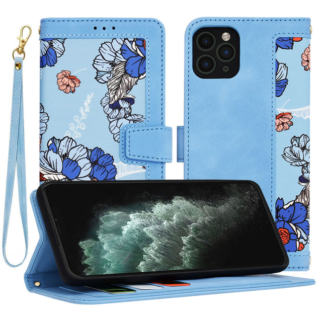 Husa de protectie Techsuit FlipCraft compatibil cu iPhone 11 Pro Max, Vibrant Blue