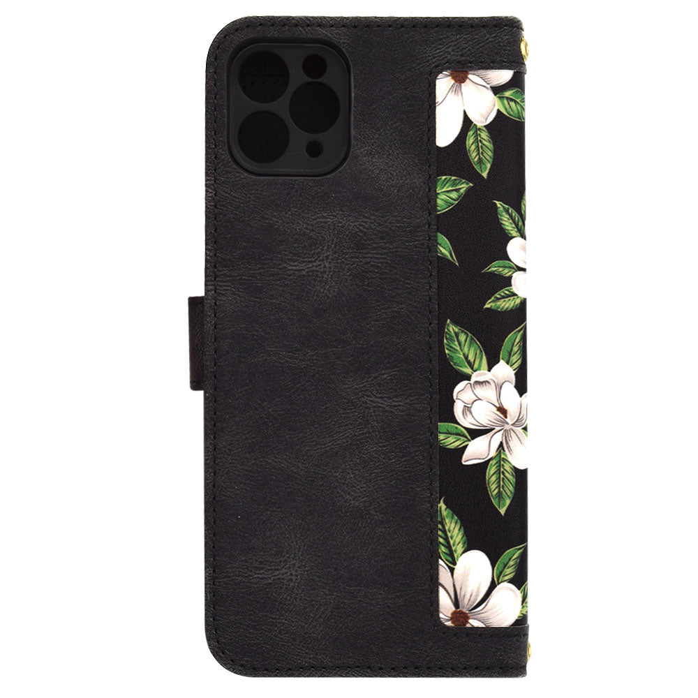 Husa de protectie Techsuit FlipCraft compatibil cu iPhone 11 Pro Max, Flowers of the Dawn