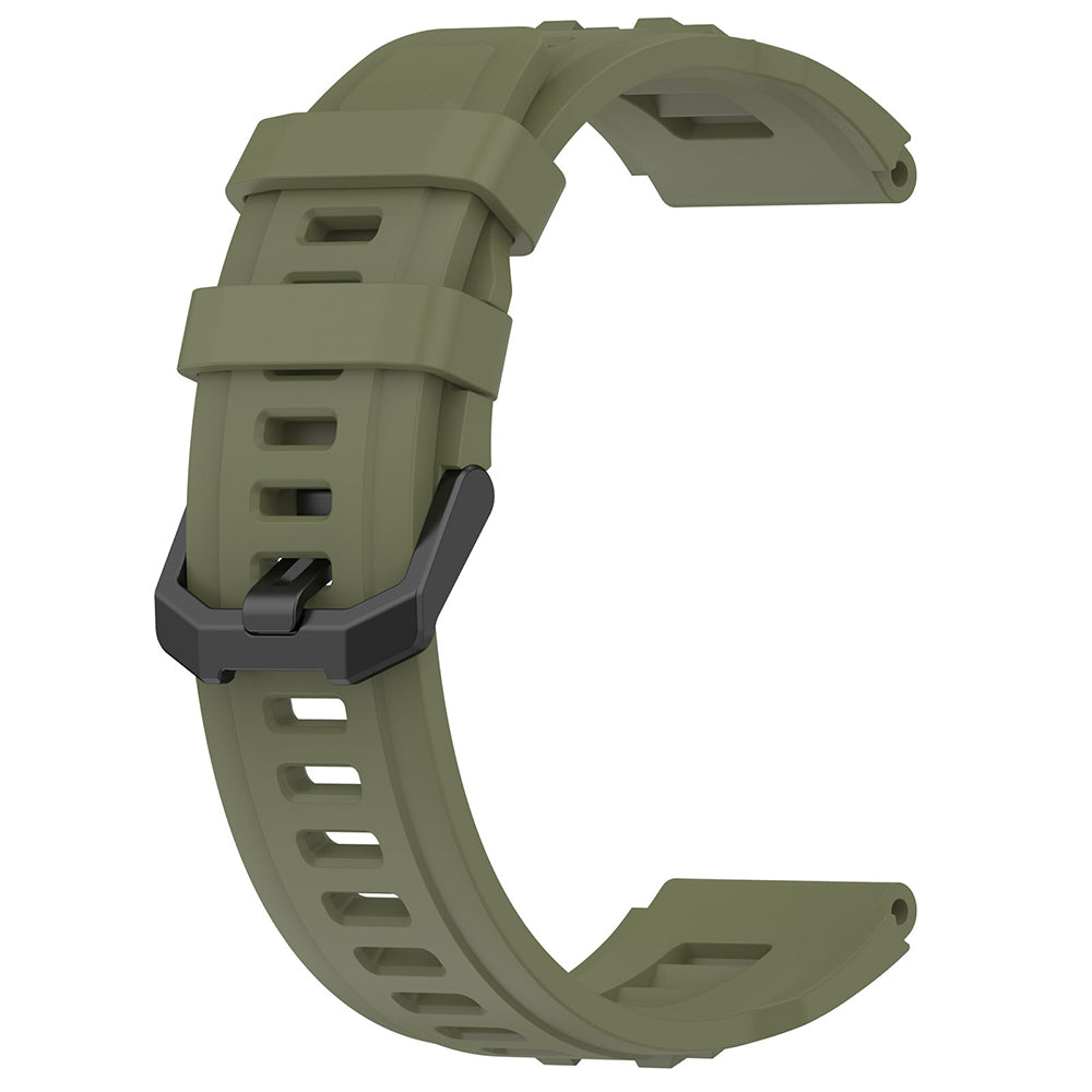 Curea smartwatch Techsuit compatibil cu Amazfit T-Rex Ultra, Verde inchis