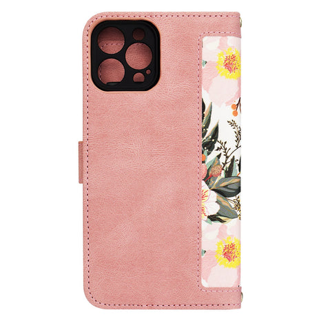 Husa de protectie Techsuit FlipCraft compatibil cu iPhone 12 Pro Max, Sweetheart Pink
