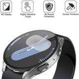 Folie de protectie smartwatch Techsuit Defense360 Pro + Screen Protector compatibil cu Samsung Galaxy Watch7 (40mm), Transparent