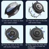 Folie de protectie smartwatch Techsuit Defense360 Pro + Screen Protector compatibil cu Samsung Galaxy Watch7 (40mm), Transparent