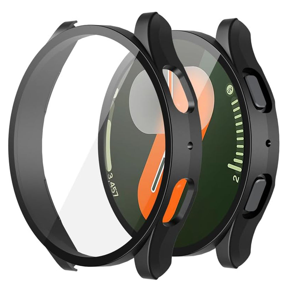Folie de protectie smartwatch Techsuit Defense360 Pro + Screen Protector compatibil cu Samsung Galaxy Watch7 (40mm), Negru