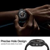 Folie de protectie smartwatch Techsuit Defense360 Pro + Screen Protector compatibil cu Samsung Galaxy Watch Ultra (47mm), Negru