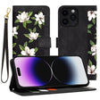 Husa de protectie Techsuit FlipCraft compatibil cu iPhone 14 Pro Max, Flowers of the Dawn
