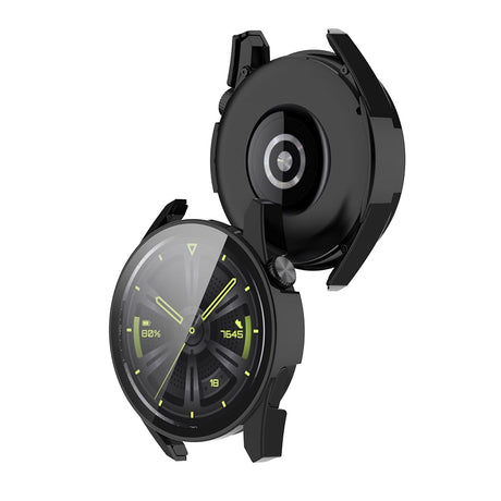 Folie de protectie smartwatch Techsuit Defense360 Pro + Screen Protector compatibil cu Huawei Watch GT 3 (46mm), Negru