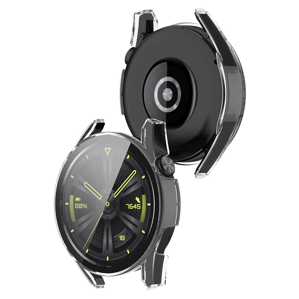 Folie de protectie smartwatch Techsuit Defense360 Pro + Screen Protector compatibil cu Huawei Watch GT 3 (46mm), Transparent