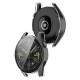Folie de protectie smartwatch Techsuit Defense360 Pro + Screen Protector compatibil cu Huawei Watch GT 3 (46mm), Transparent
