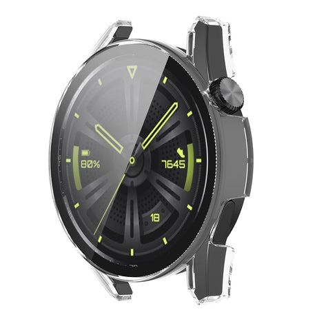 Folie de protectie smartwatch Techsuit Defense360 Pro + Screen Protector compatibil cu Huawei Watch GT 3 (46mm), Transparent