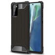 Husa de protectie Techsuit Hybrid Armor compatibil cu Samsung Galaxy Note 20 / Note 20 5G, Negru