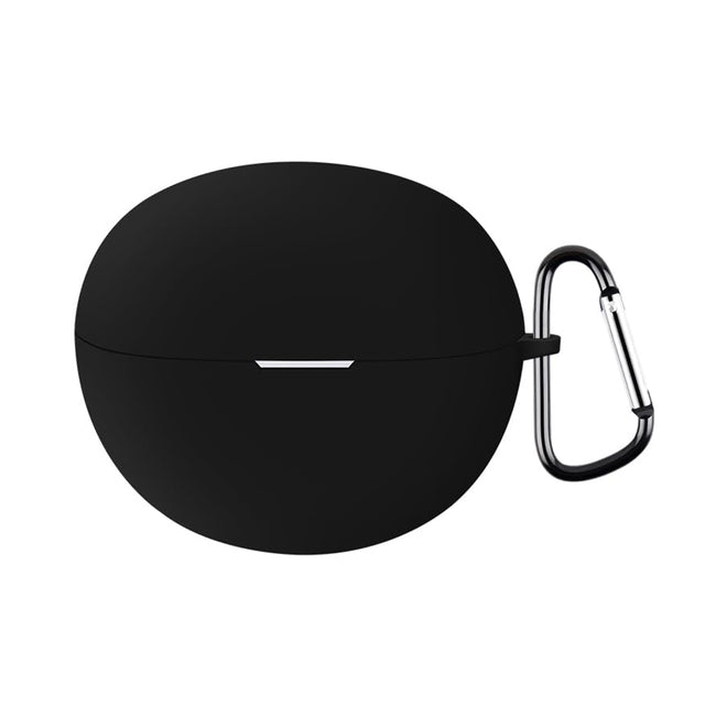 Casti Techsuit Silicone Case, for Huawei FreeClip, Smooth Ultrathin Material, Negru