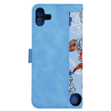 Husa de protectie Techsuit FlipCraft compatibil cu Nothing CMF Phone 1, Vibrant Blue