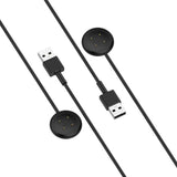 Incarcator Techsuit SmartWatch Wireless Charging Cable (THC5), for Google Pixel Watch 3 (41mm, 45mm) / 2 / Fitbit Ace LTE, USB, Negru