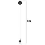 Incarcator Techsuit SmartWatch Wireless Charging Cable (THC5), for Google Pixel Watch 3 (41mm, 45mm) / 2 / Fitbit Ace LTE, USB, Negru
