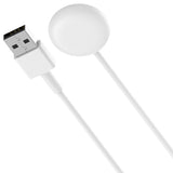 Incarcator Techsuit SmartWatch Wireless Charging Cable (THC5), for Google Pixel Watch 3 (41mm, 45mm) / 2 / Fitbit Ace LTE, USB, Alb