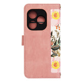 Husa de protectie Techsuit FlipCraft compatibil cu Realme GT 6 / GT 6T, Sweetheart Pink