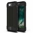Husa de protectie Techsuit Hybrid Armor compatibil cu iPhone 7 / iPhone 8 / iPhone SE 2, SE 2020 / iPhone SE 3, SE 2022, Negru