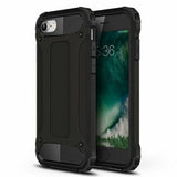 Husa de protectie Techsuit Hybrid Armor compatibil cu iPhone 7 / iPhone 8 / iPhone SE 2, SE 2020 / iPhone SE 3, SE 2022, Negru