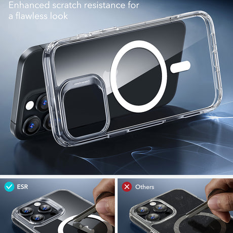 Husa de protectie ESR Classic Hybrid HaloLock compatibil cu iPhone 16 Pro Max, Transparent