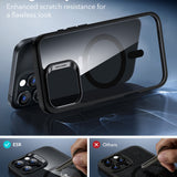 Husa de protectie ESR Classic Hybrid HaloLock compatibil cu iPhone 16 Pro Max, Transparent Black