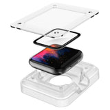 Accesoriu smartwatch Spigen (set de 2) ProFlex EZ Fit (AFL01220) compatibil cu Apple Watch 4 / 5 / 6 / SE / SE 2 (44mm), Negru