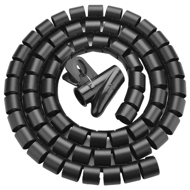 Cablu Ugreen Organizer LP121 (30818), Protection Tube DIA, 25mm Wide, 1.5m Length, Negru