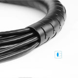 Cablu Ugreen Organizer LP121 (30818), Protection Tube DIA, 25mm Wide, 1.5m Length, Negru
