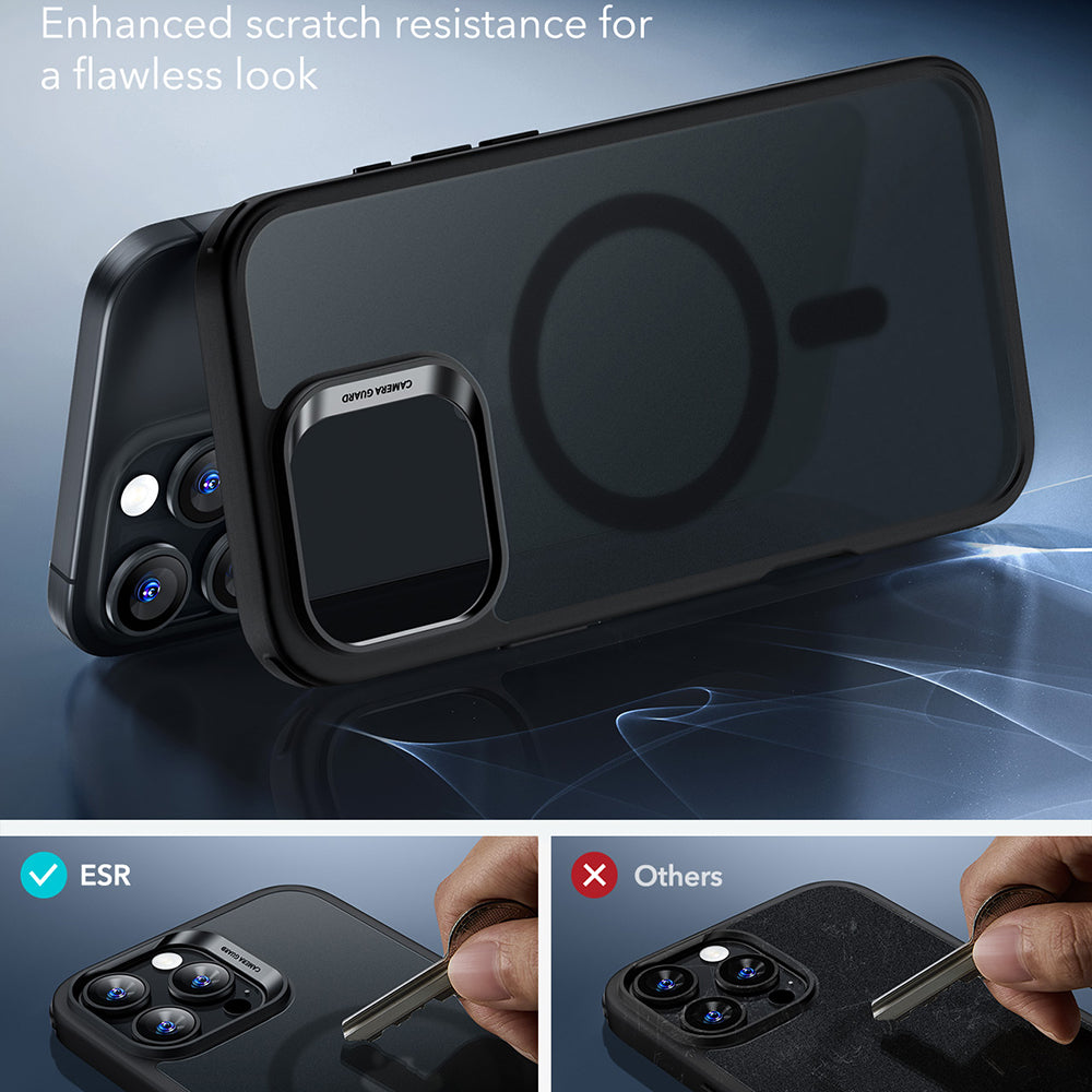 Husa de protectie ESR Classic Hybrid HaloLock compatibil cu iPhone 16 Pro, Negru Mat
