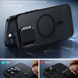 Husa de protectie ESR Classic Hybrid HaloLock compatibil cu iPhone 16 Pro, Negru Mat