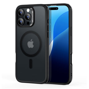 Husa de protectie ESR Classic Hybrid HaloLock compatibil cu iPhone 16 Pro, Negru Mat
