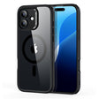Husa de protectie ESR Classic Hybrid HaloLock compatibil cu iPhone 16, Transparent Black