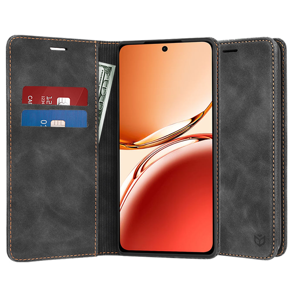Husa de protectie Techsuit Confy compatibil cu Oppo Reno12 F 4G / Reno12 F 5G / Reno12 FS 4G / Reno12 FS 5G, Negru
