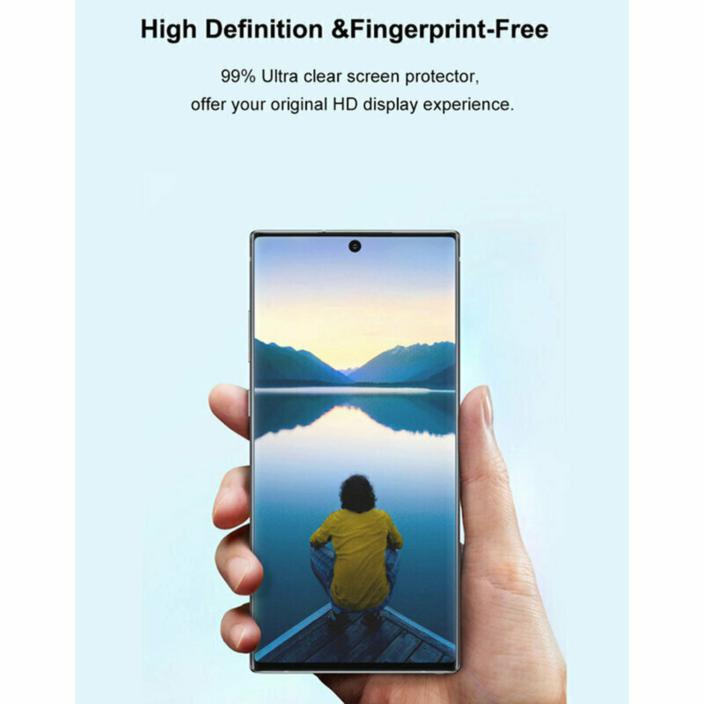 Folie de protectie Lito 3D UV Glass compatibil cu Samsung Galaxy S25 Ultra, Transparent