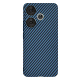 Husa de protectie Techsuit Carbonite FiberShell compatibil cu Xiaomi Poco F6, Cyan
