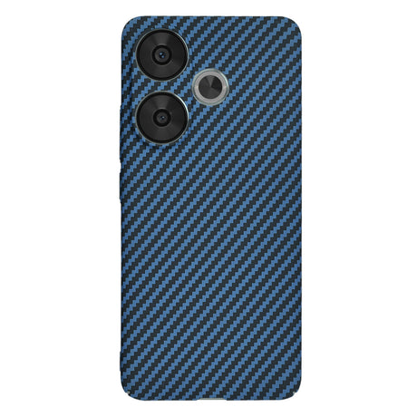 Husa de protectie Techsuit Carbonite FiberShell compatibil cu Xiaomi Poco F6, Cyan