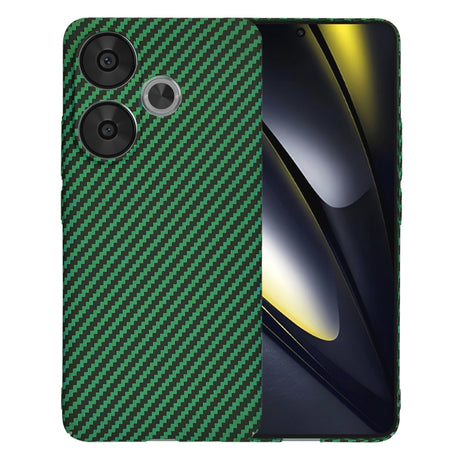 Husa de protectie Techsuit Carbonite FiberShell compatibil cu Xiaomi Poco F6, Verde