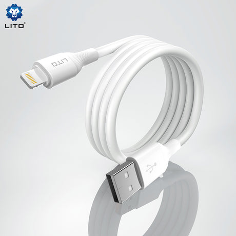 Cablu Lito (LD06V), USB to Micro-USB, 2.4A, PVC, 1m, Negru
