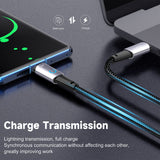 Cablu Lito (LD10CC), Type-C to Type-C, Fast Charging, 60W, with LED Light, 1m, Negru